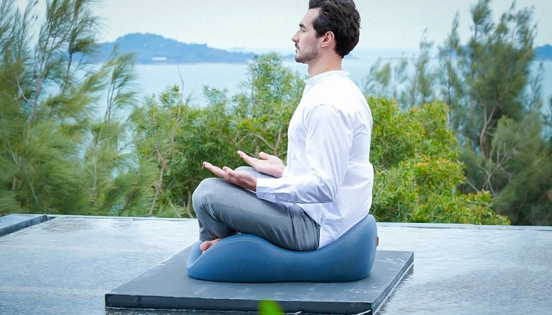 Meditative with a Cushion