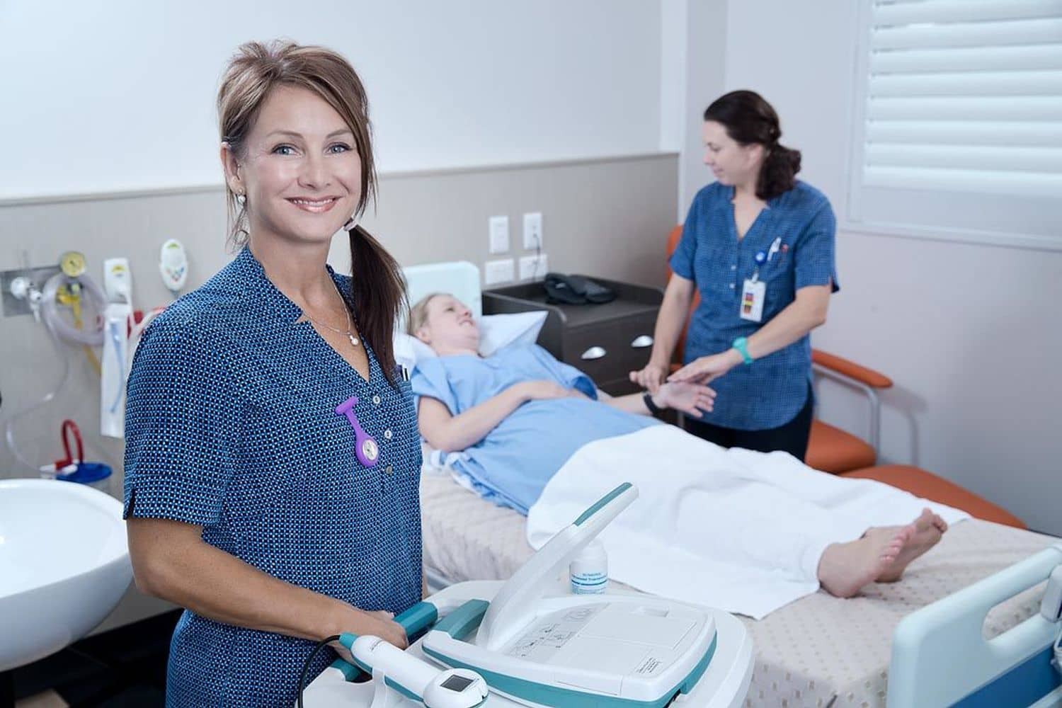 nurse in hospital